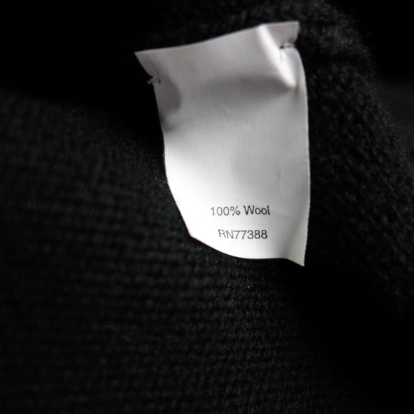 J Crew Black Wool Cardigan Sweater Jacket Womens L - Picture 6 of 8